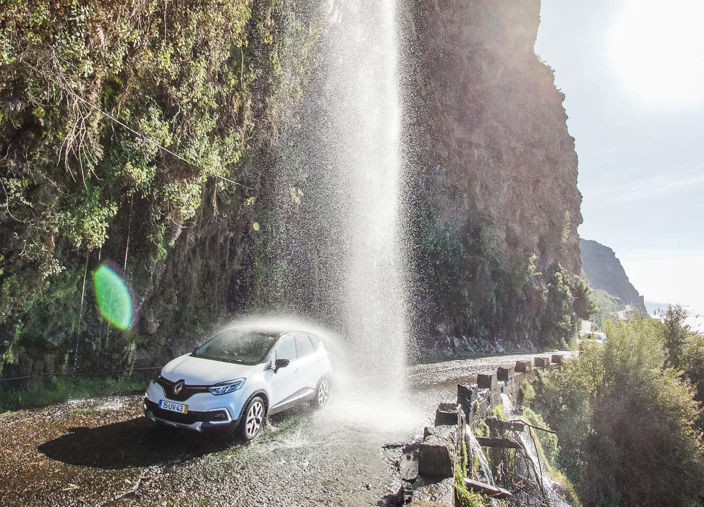 cascata dos anjos na madeira
