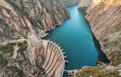 Barragem perto de Lagoaça