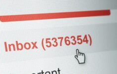 caixa de email cheia