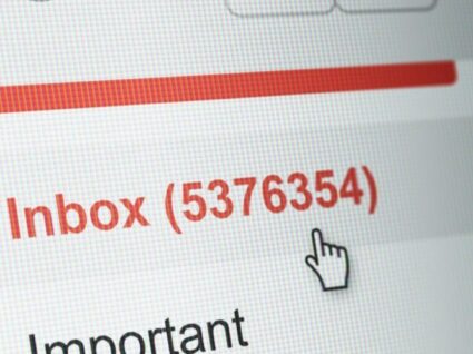 caixa de email cheia