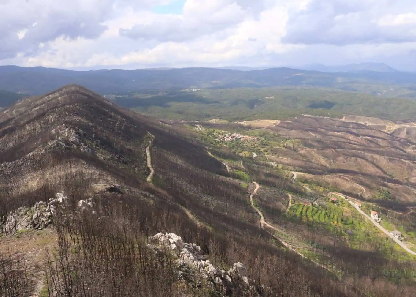 vista da serra das talhadas