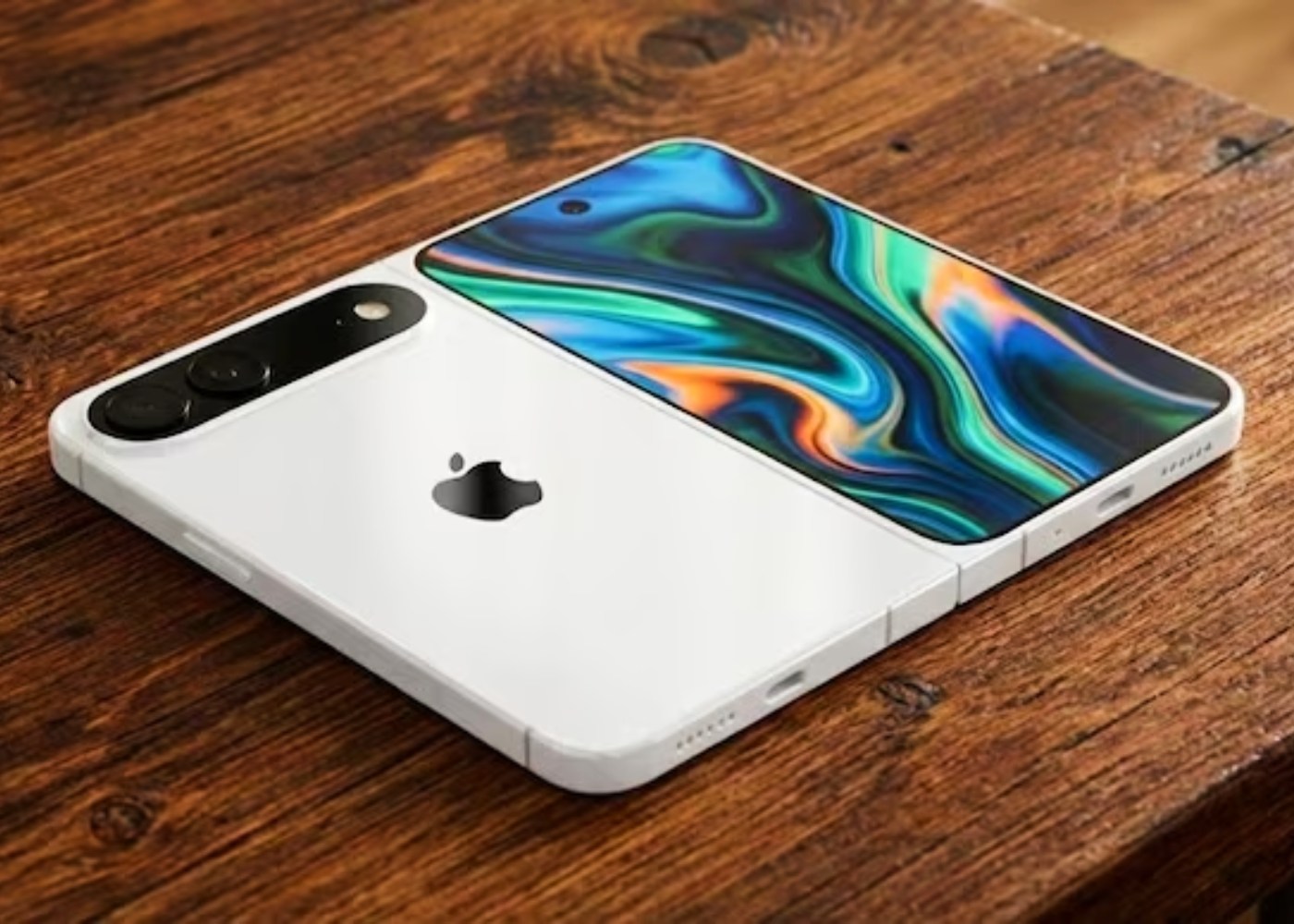 iphone dobrável branco