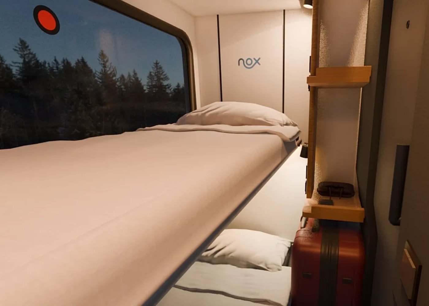 cama nos comboios noturnos