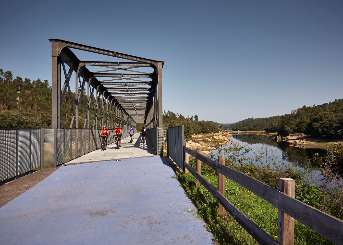 pedalar na ecopista do dão