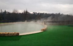 piscina de água quente em salvaterra de miño