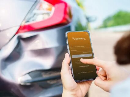 declaração amigável no telemóvel