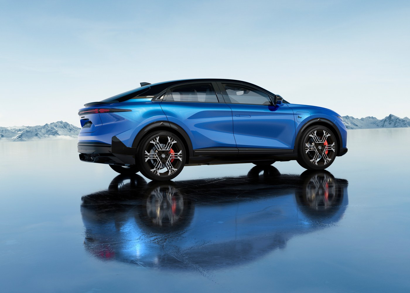 lateral do Alpine A390