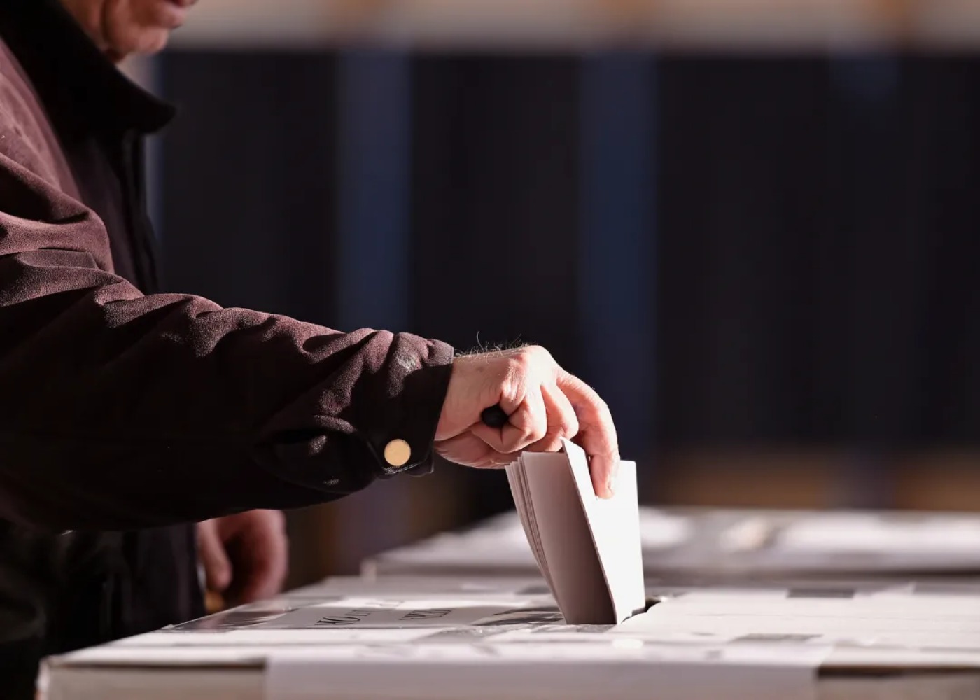 votar num referendo