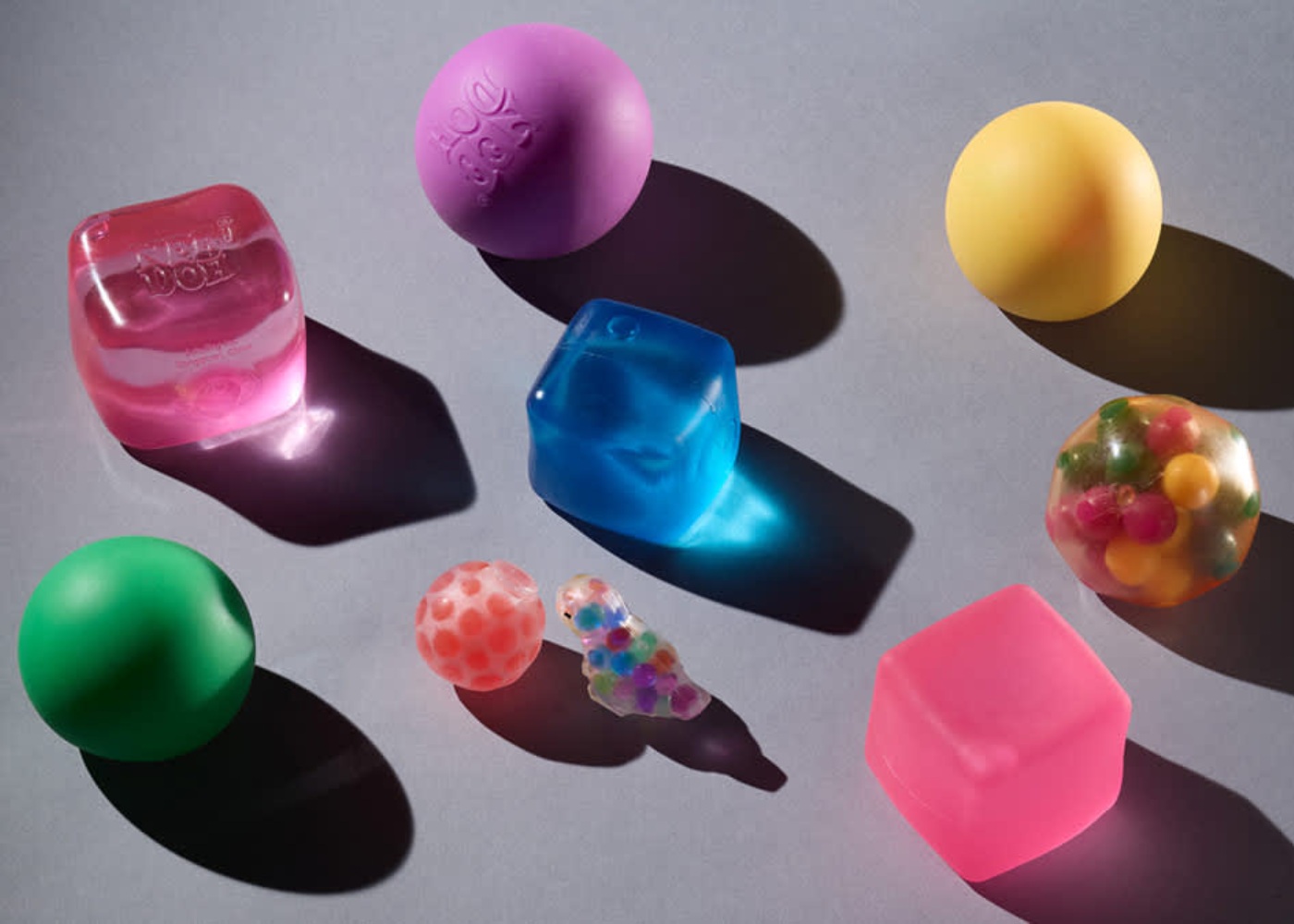 vários squishies
