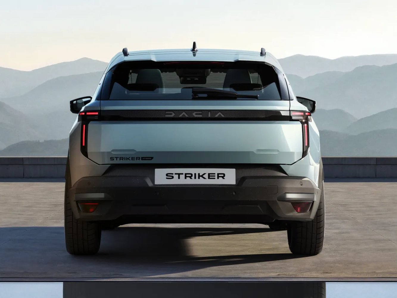 traseira do Dacia Striker