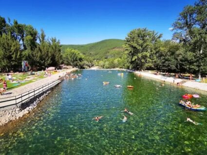 praia fluvial de Valhelhas