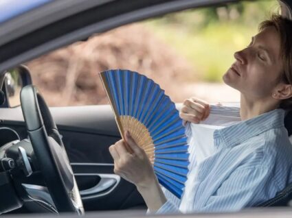 carro numa onda de calor