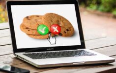 aceitar ou rejeitar cookies