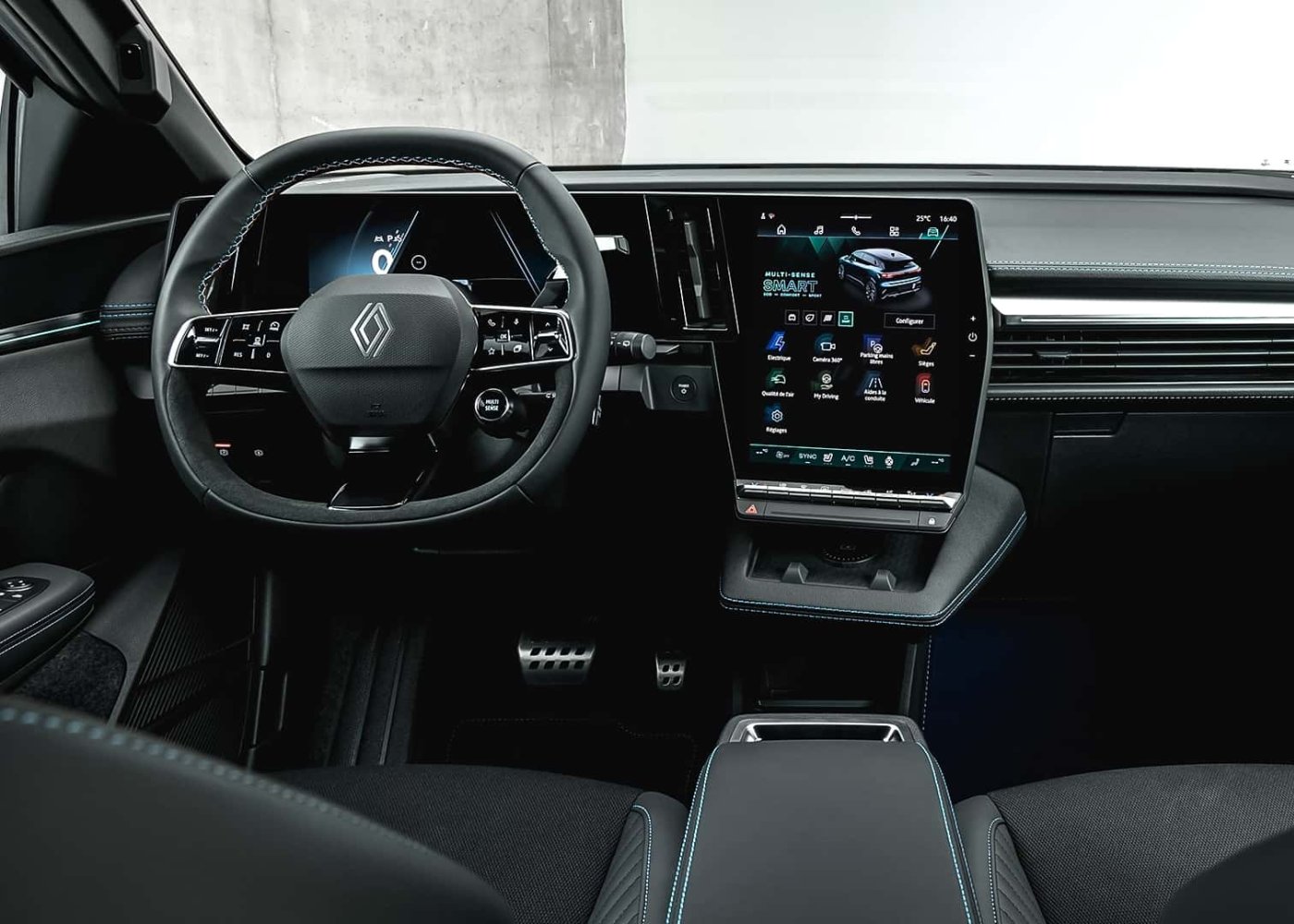 interior do Mégane