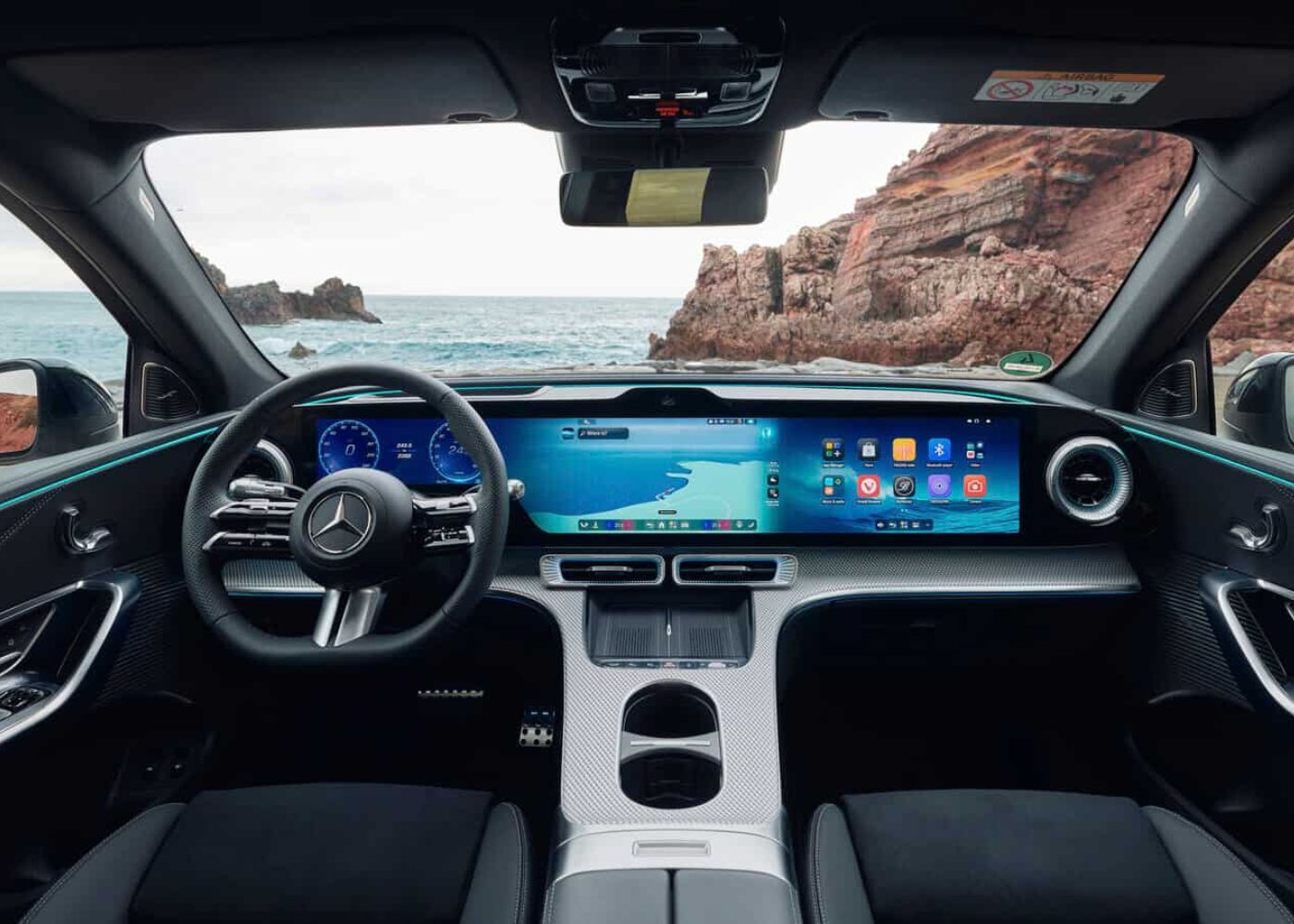 interior do novo mercedes