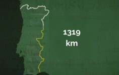 linha de fronteira da raia