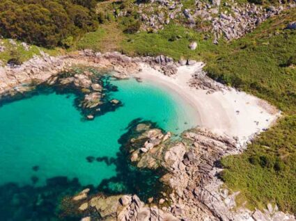 praia da Ria de Aldán