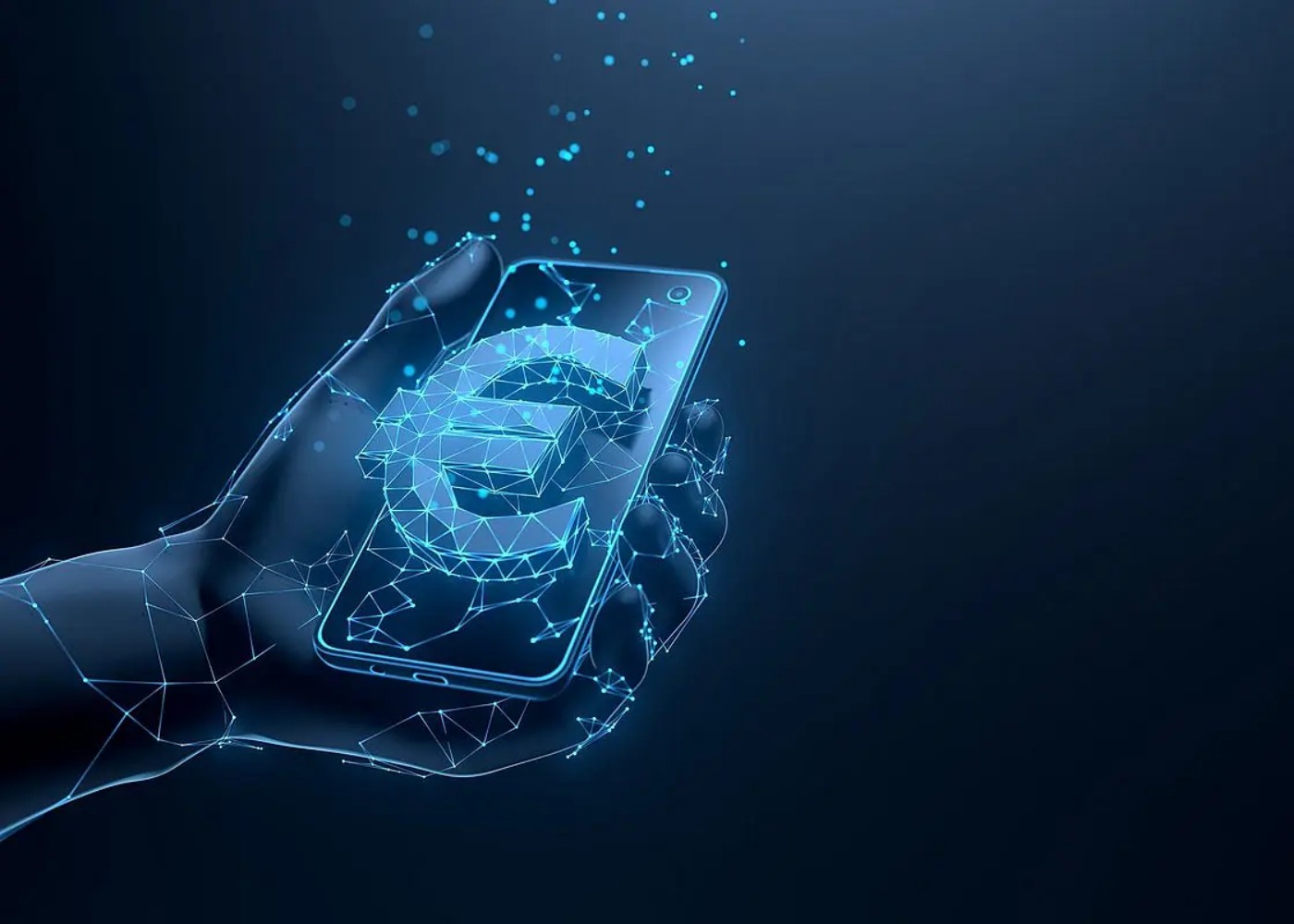 euro digital no telemóvel