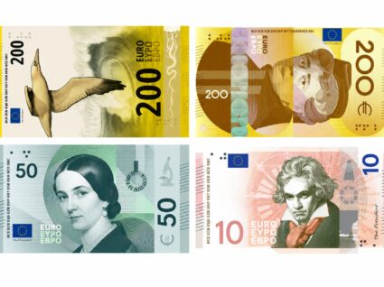 novas notas de euro