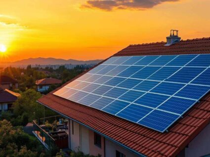 painéis de energia renovável