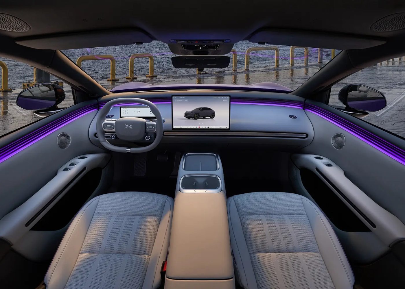 interior do XPENG L03