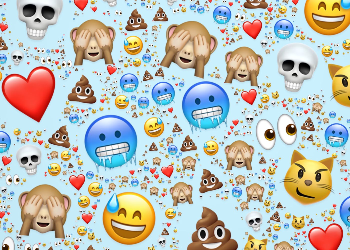 vários emojis
