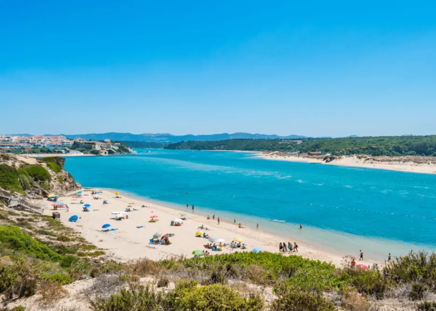 vista da praia de mira