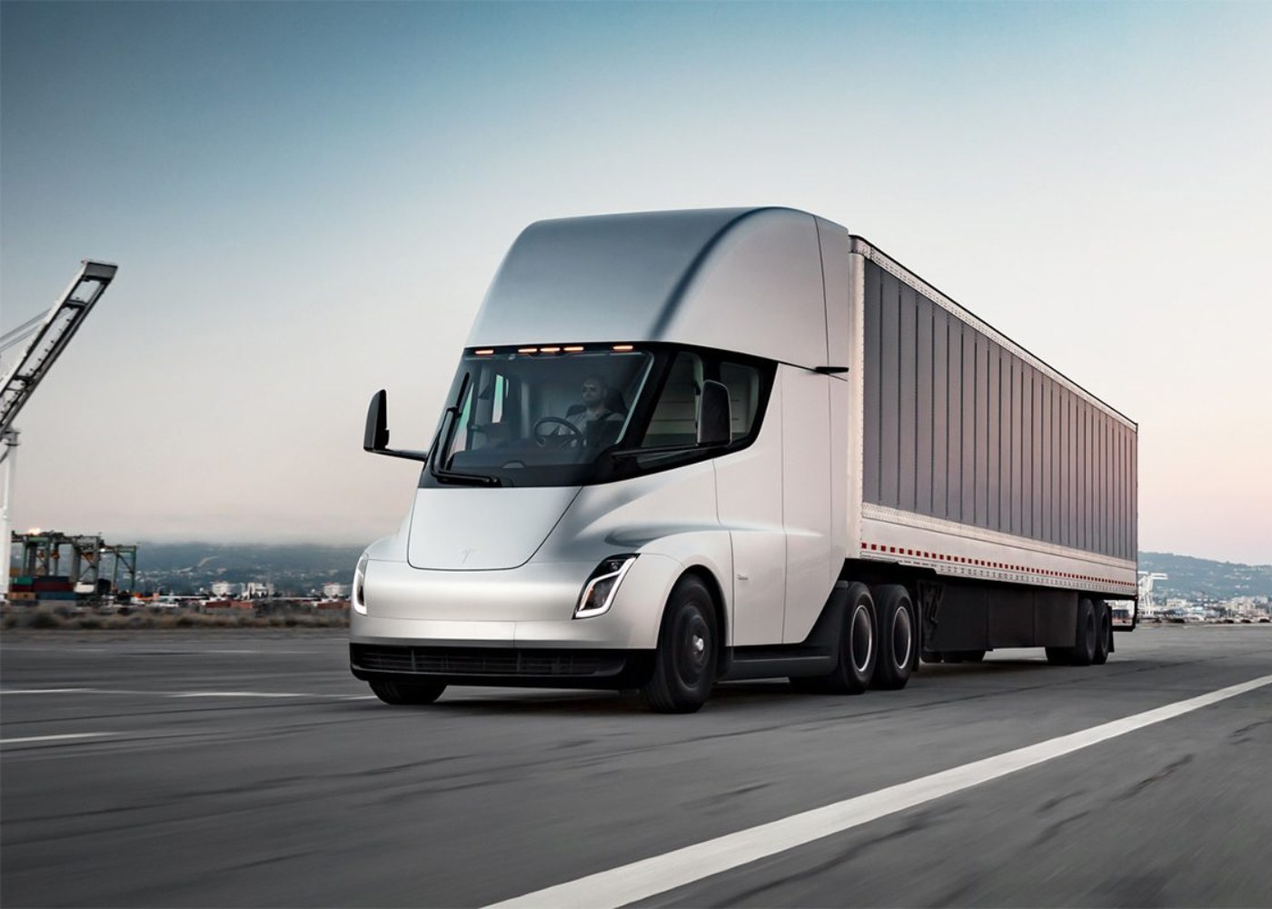 Tesla Semi na estrada