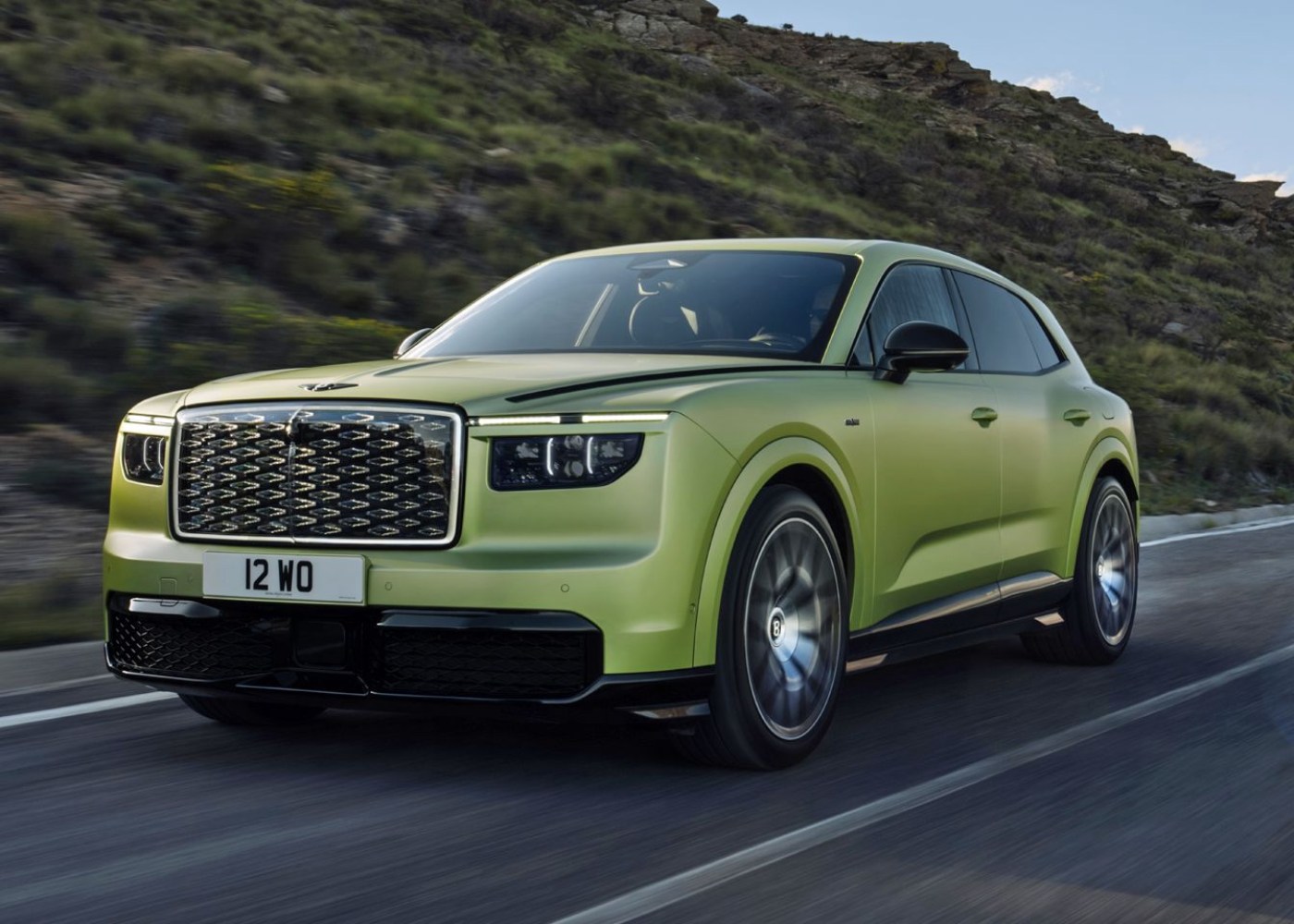 frente do Bentley Torcal