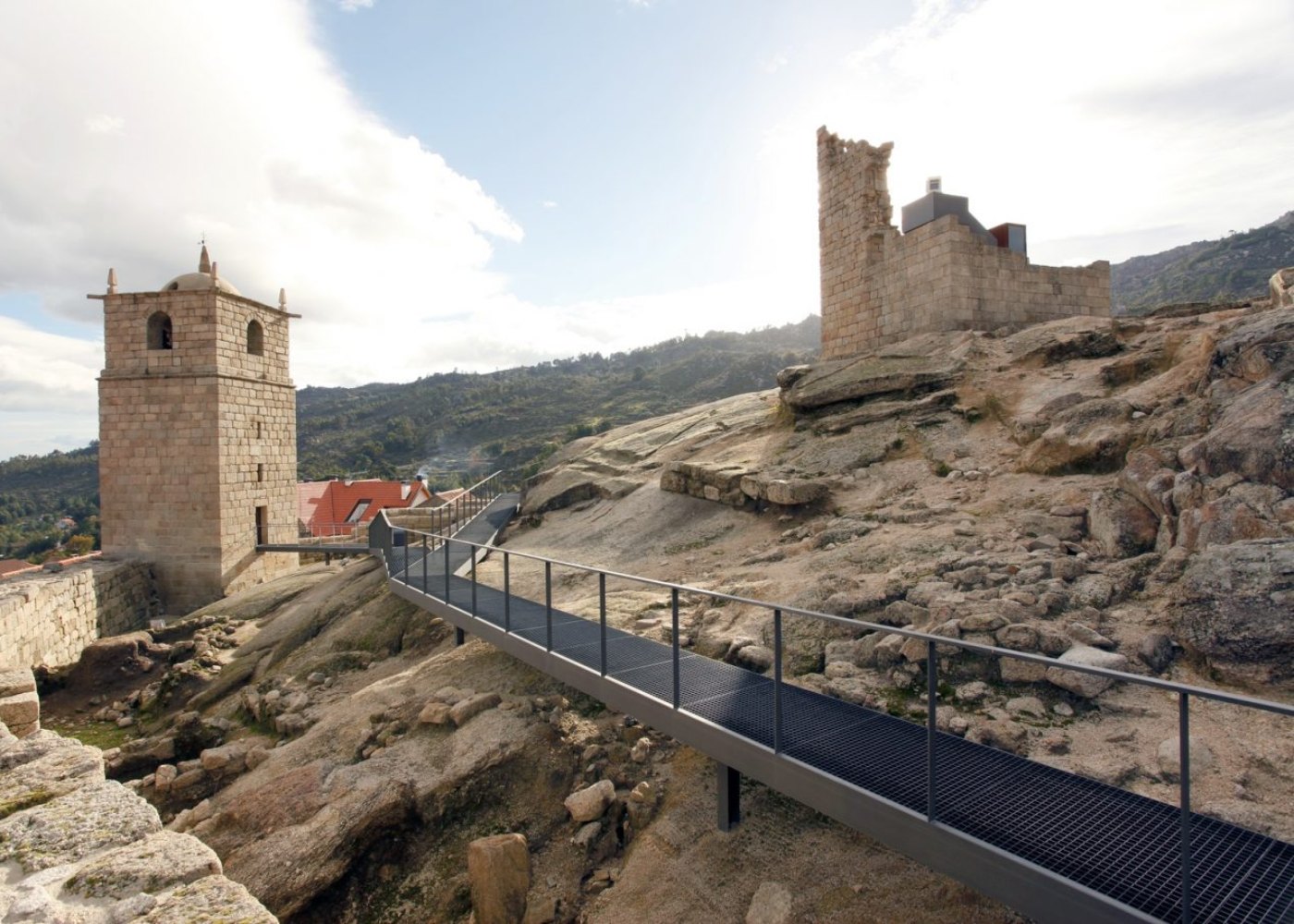 ruínas em castelo novo