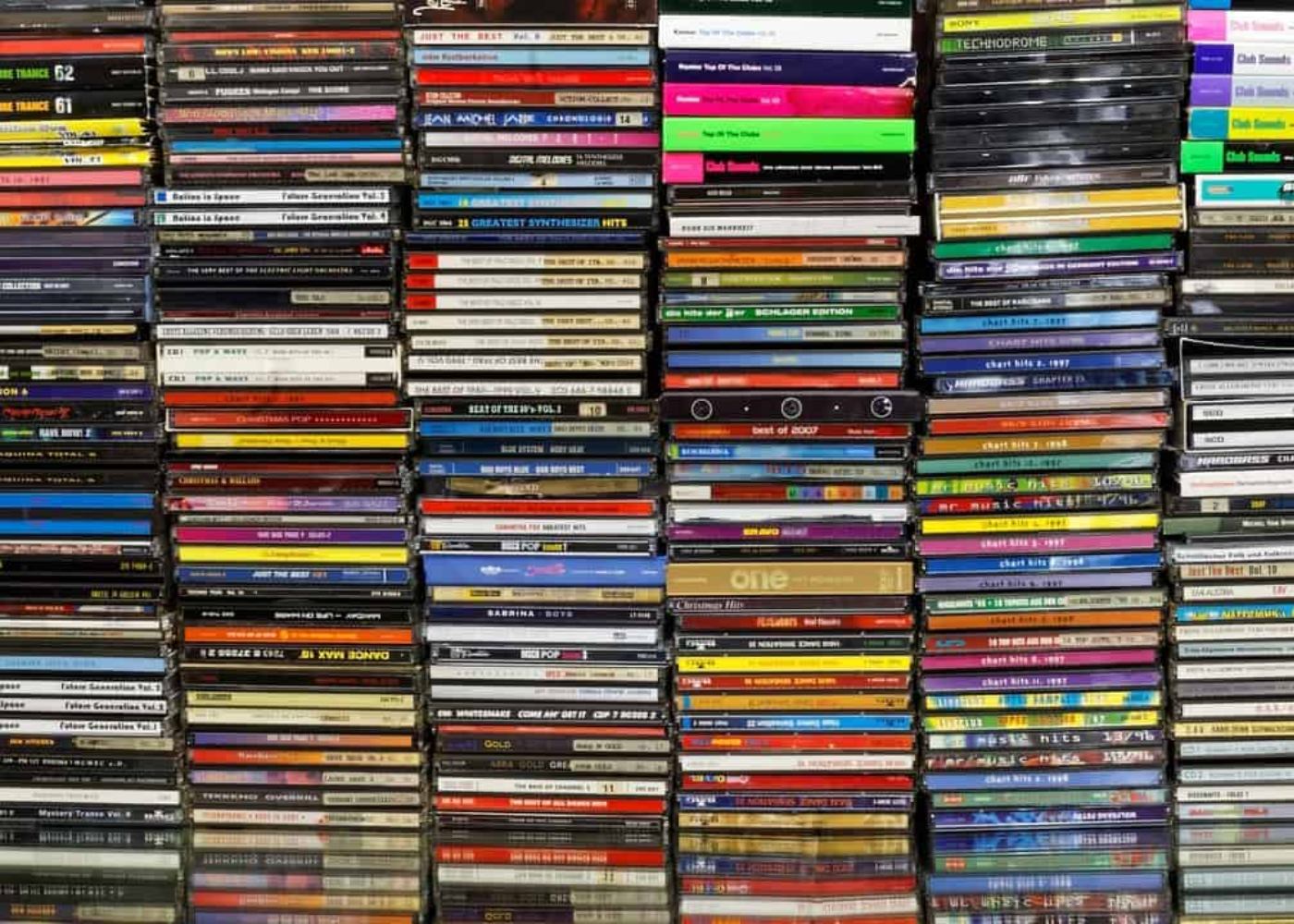 estante de CD