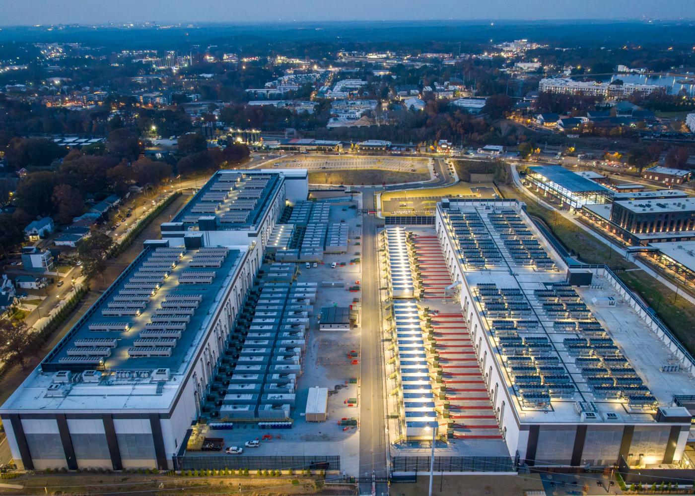 instalações de data centers