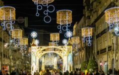 luzes de natal em Vigo