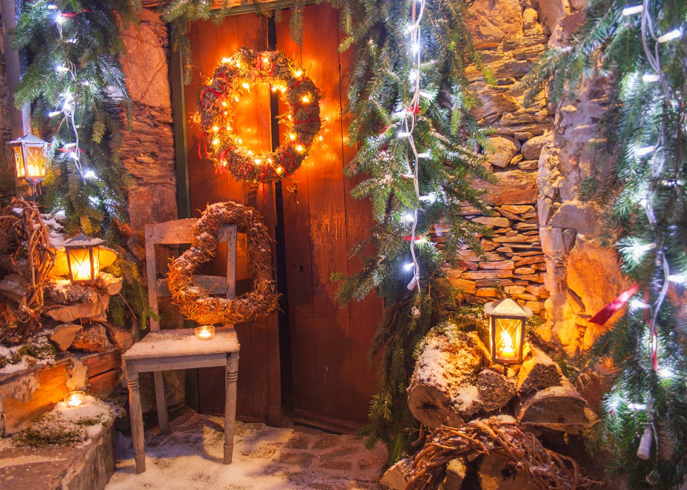 decorações de natal em Cabeça