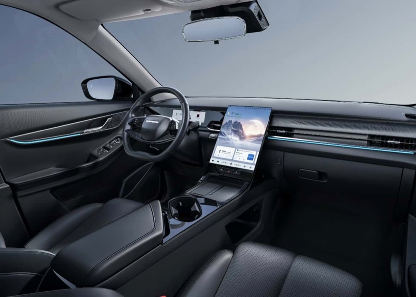 interior do Jaecoo 5