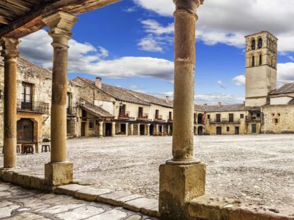 plaza mayor de Pedraza