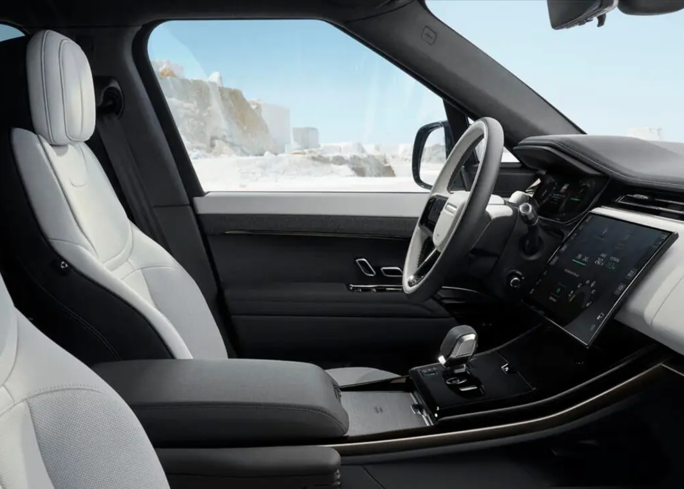 interior do range rover