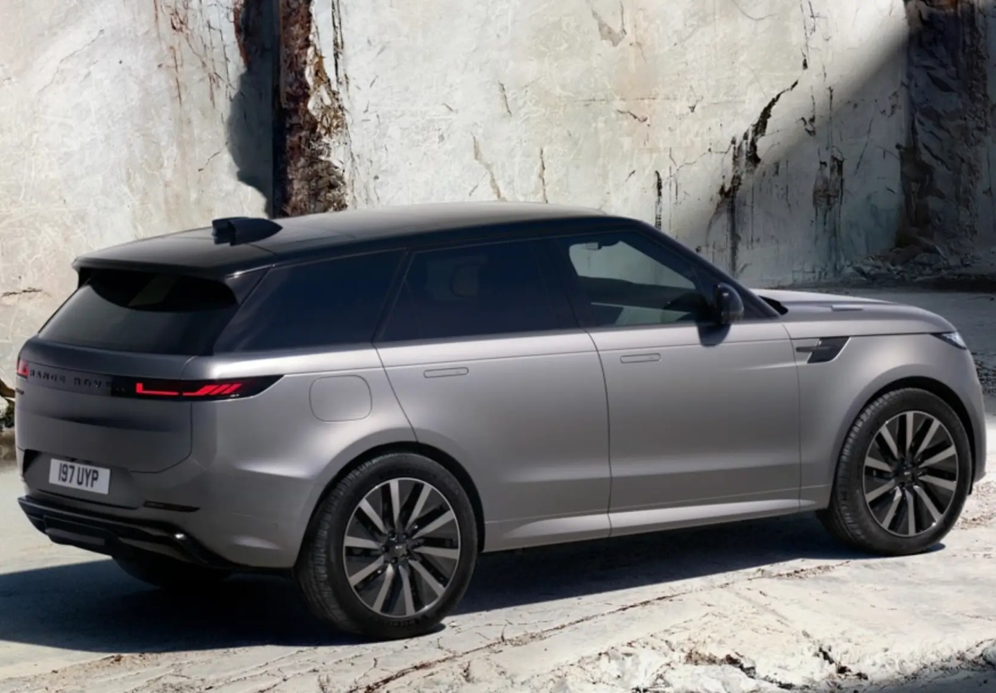 range rover cinza