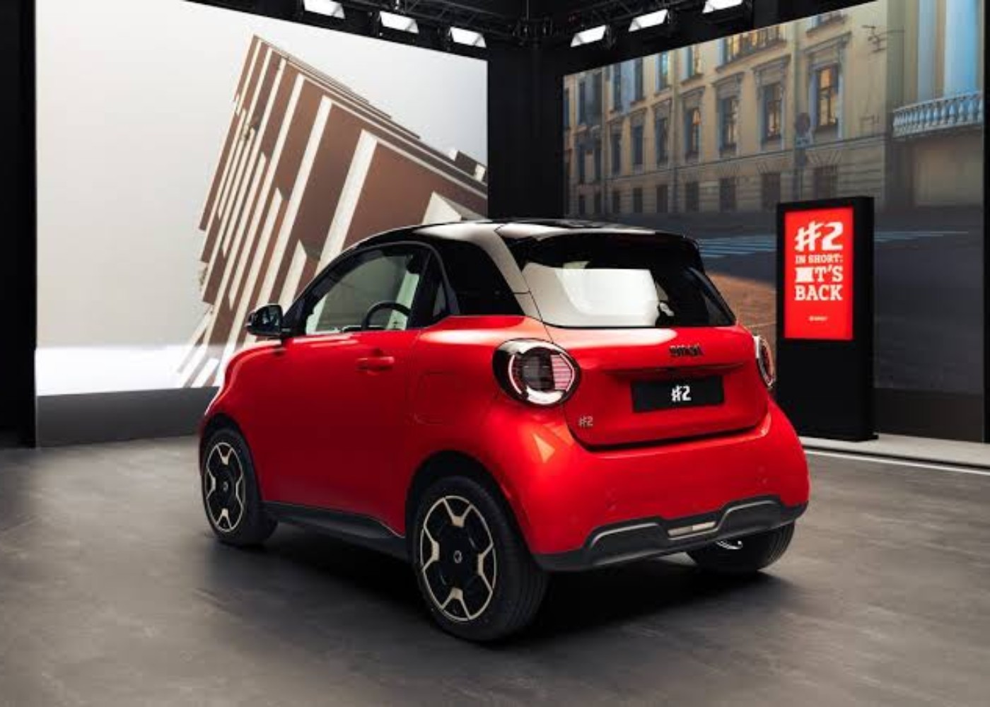 traseira do novo smart